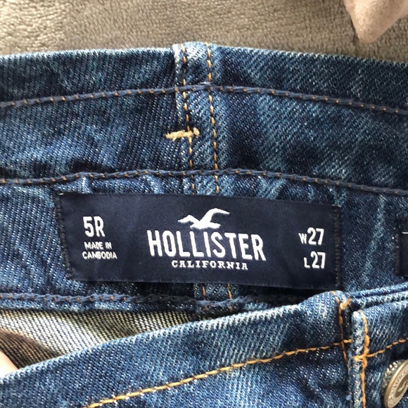Hollister ultra high rise blue mom jeans size 27 - Picture 4 of 4